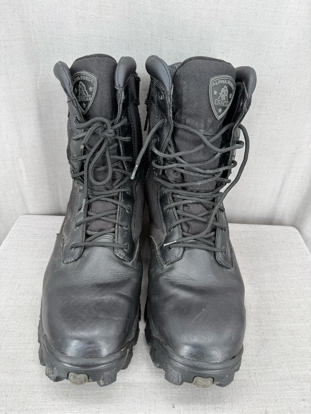 Rocky Alpha Force Zipper Waterproof Public Service Boot FQ0002173 Sz 8